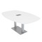 Skutchi Designs 45 in W, 84 in L, 29 in H, Engineered Wood Top, White H-ABOT-4684DOU-09-EL - alternate 1